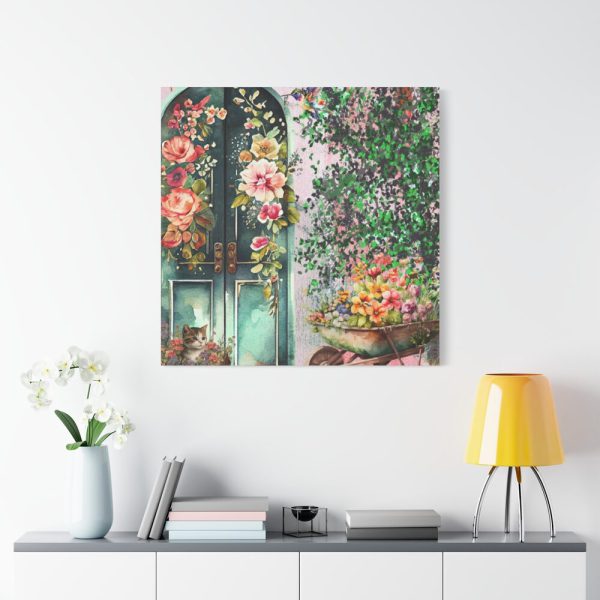101419-52.jpg Floral French Front Door Standard Canvas