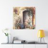 101419-57.jpg Watercolor Floral Front Door Bike Standard Canvas