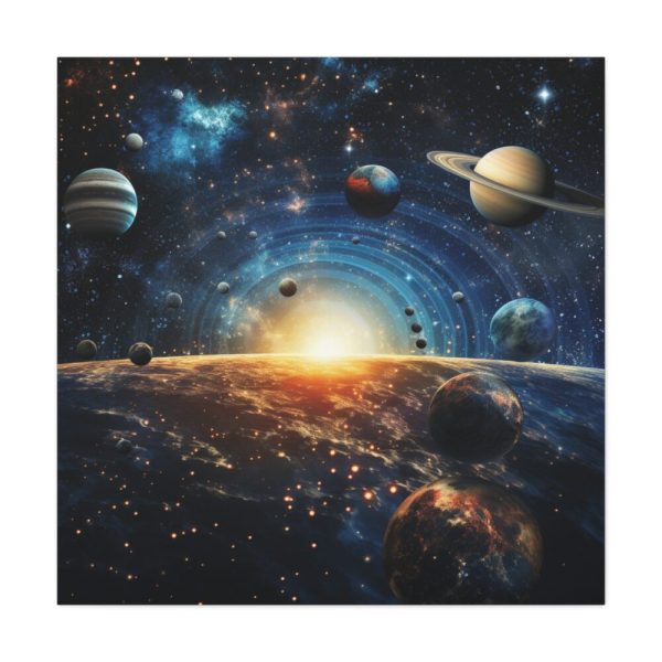 Illustration of Cosmos Standard Canvas