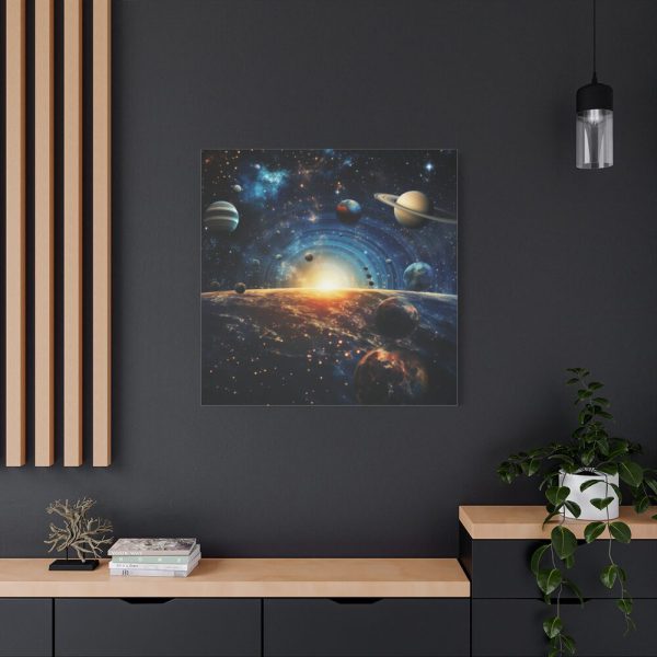 Illustration of Cosmos Standard Canvas