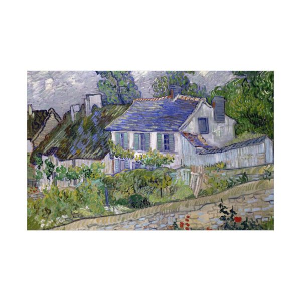 Vincent van Gogh's Houses at Auvers Poster