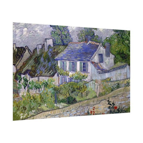 Vincent van Gogh's Houses at Auvers Poster