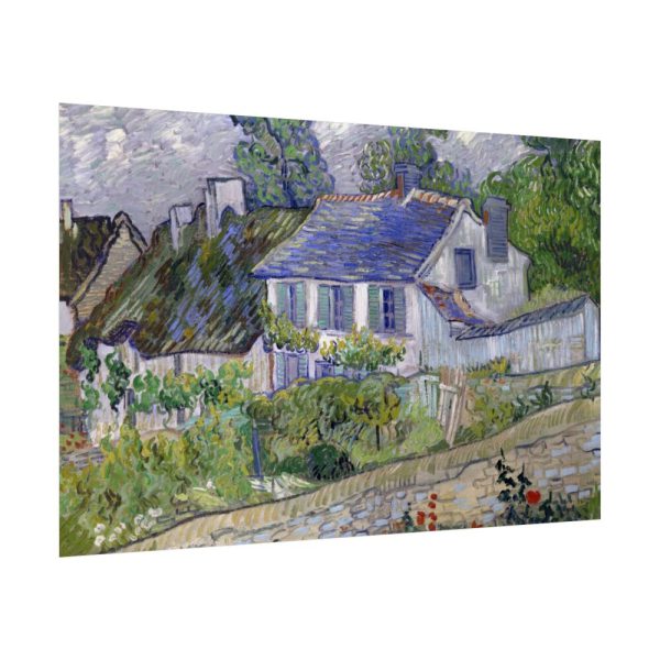Vincent van Gogh's Houses at Auvers Poster