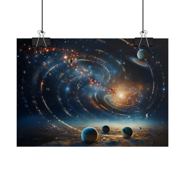 101857-16.jpg Fantasy Illustration of Cosmos Poster