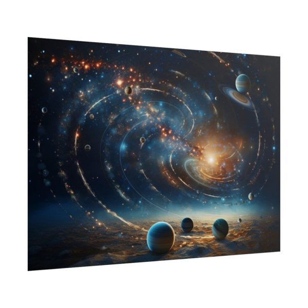 101857-17.jpg Fantasy Illustration of Cosmos Poster