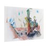 Rooftops and Trees by Charles Demuth Poster