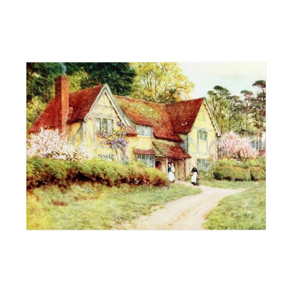 101875-120.jpg Country Cottage II Poster
