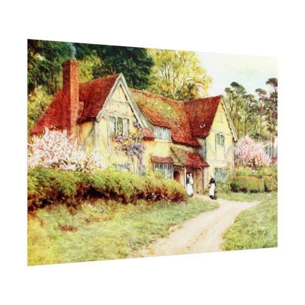 101875-122.jpg Country Cottage II Poster