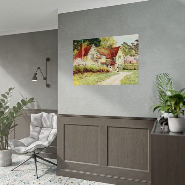 101875-124.jpg Country Cottage II Poster