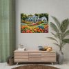 101875-143.jpg Country Cottage Garden Poster