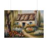 101875-146.jpg Rustic Vintage Cottage Poster