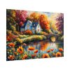 Riverside Cottage Poster