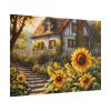 Sunflower Cottage Poster