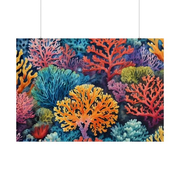101875-171.jpg Coral Illustration Poster
