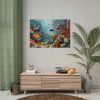 Vibrant Marine Life Scene I Poster