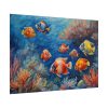 Tropical Fish And Coral Poster