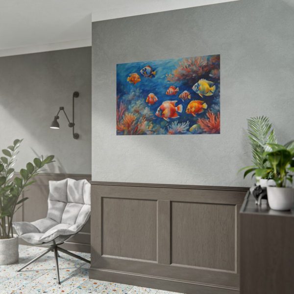 Tropical Fish And Coral Poster