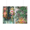 101875-261.jpg Floral French Front Door Poster