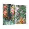 101875-262.jpg Floral French Front Door Poster