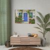 101875-273.jpg Entryway to a Restaurant Poster