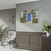 101875-274.jpg Entryway to a Restaurant Poster