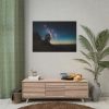 Milky Way Background Poster