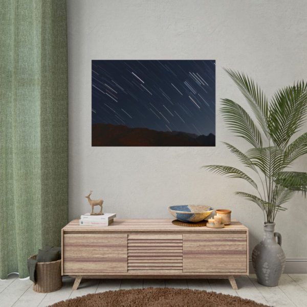 101875-308.jpg Beautiful Meteor Shower Poster