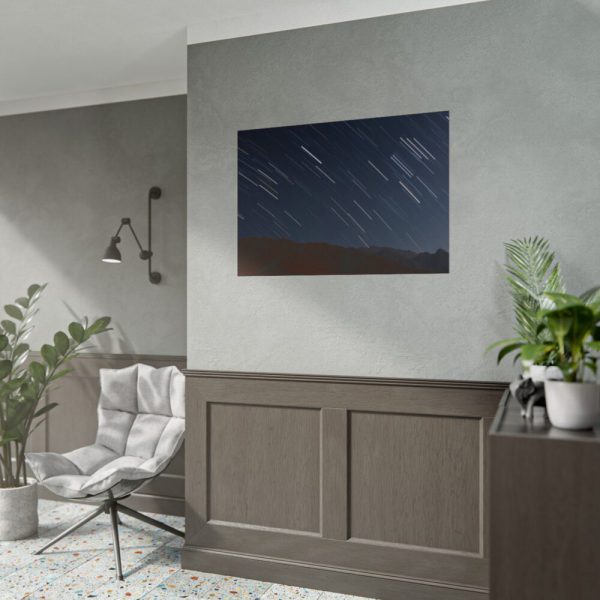 101875-309.jpg Beautiful Meteor Shower Poster