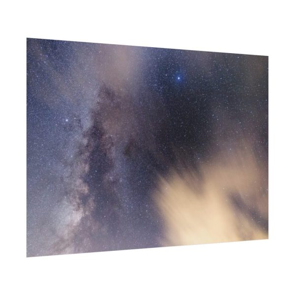 101875-327.jpg Blue Starry Night Sky Poster