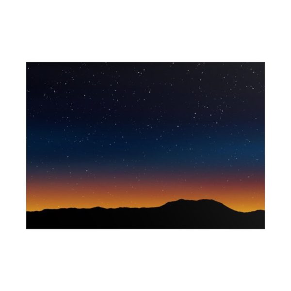 101875-340.jpg Stars in Night Sky Poster