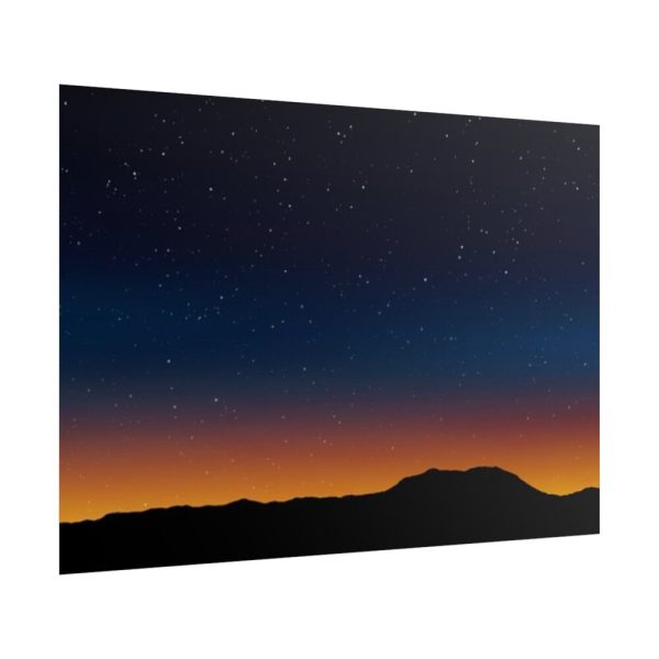 101875-342.jpg Stars in Night Sky Poster