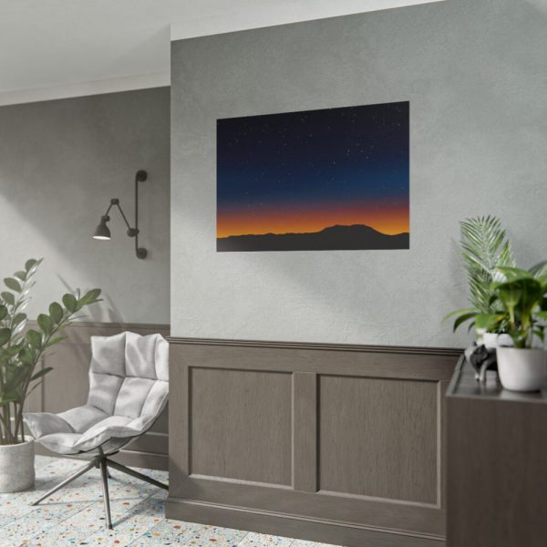 101875-344.jpg Stars in Night Sky Poster