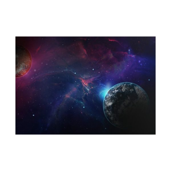 Space Galaxy Universe Planet Poster