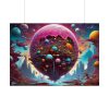Planet Surreal World Fantasy Poster