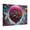 Planet Surreal World Fantasy Poster