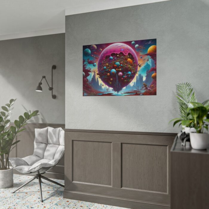 Planet Surreal World Fantasy Poster - Image 15