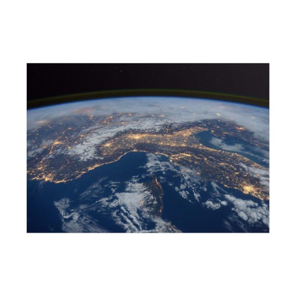 Earth in Space Poster