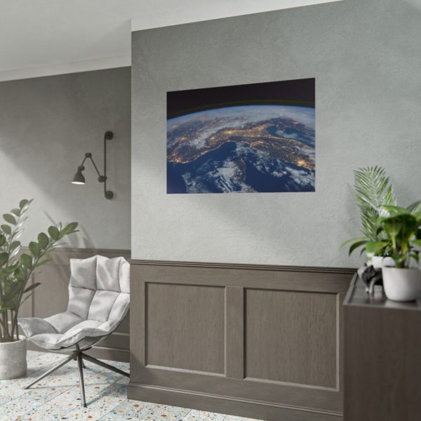 Earth in Space Poster