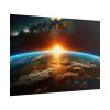 101875-507.jpg Beauty of Celestial Sunrise Over Earth Poster