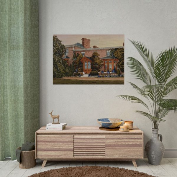 101875-88.jpg Victorian Villa Seen From the Front Poster