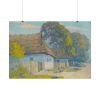 101875-91.jpg Village Motif by Lajos Csordák Poster