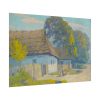 101875-92.jpg Village Motif by Lajos Csordák Poster