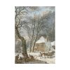 101894.jpg Winterlandschap by Pieter Pietersz Barbiers Poster