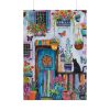 101894-111.jpg Whimsical Flowery Door Art Print Poster