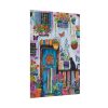 101894-112.jpg Whimsical Flowery Door Art Print Poster