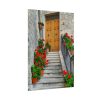 101894-122.jpg Doors With Flowers Poster