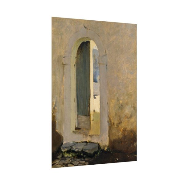 101894-127.jpg Open Doorway, Morocco by John Singer Sargent Poster