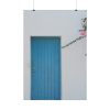 101894-131.jpg Blue Door at Santorini, Greece Poster