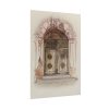 Doorway and Wall Painting by Juanita Donahoo Poster