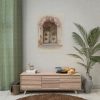 Doorway and Wall Painting by Juanita Donahoo Poster